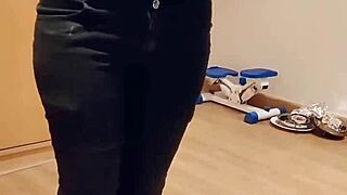 damn, this sexy hotel receptionist got drilled by a guest