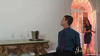 British Milf Rides Bondage Toy to Intense Orgasm