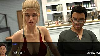 maid gives public footjob under table 😏