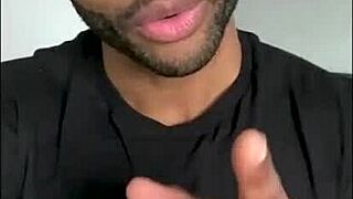 Two young studs explore gay sex as underwear model guides newbie in interracial hookup