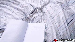 layla london gets pounded doggystyle by her horny stepbrother with monster cock