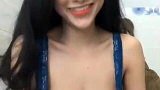 Lai Chim Khoẻ Hông Shows Off Her Big Tits