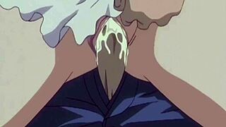 Rough BDSM anime teen 18+ slammed hard in wild Japanese scene