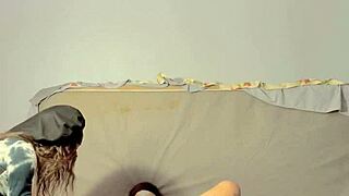 Pay up slave as mommy fingers her ass and dominates you hard