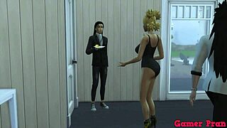 Naruto Hentai: Hashirama tells Temari to fuck, she begs for anal