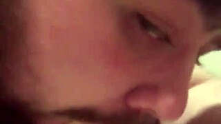 Young Gay Chub Sucks and Rides Dildo Hard