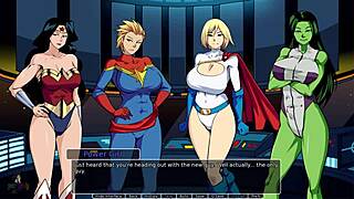 infinity crisis part 2 threesome fun with black brunette and blonde