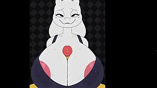 In Beatbanger, Toriel With Even Bigger Tits Engages In Sexy Banging And Titty Fuck, Leading To Cum
