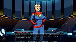 infinity crisis part 2 threesome fun with black brunette and blonde