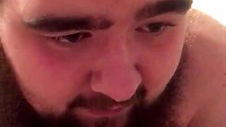 Young Gay Chub Sucks and Rides Dildo Hard