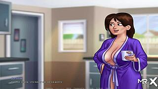 Summertime Saga: BIG CUCUMBER FUCKS TEEN INSIDE