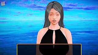 i'm playing my new family 512 with big ass teen