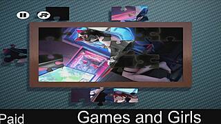 Check out this second episode of games and girls with hentai anime.