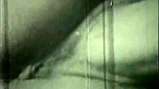 Oh! Swinging Sixties London New Flatmate Gets Hairy Beaver Fucked!