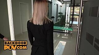 Angelika Grays loves cock in her tight ass POV?