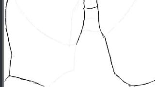 Black big booty bent over in doggy style