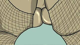 Black big booty bent over in doggy style