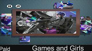 Check out this second episode of games and girls with hentai anime.