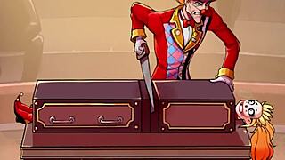 What's the terrifying truth behind this circus lewd knight?