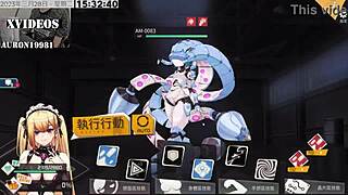 ai aino gives footjob to monster cock in hentai