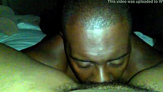 Ebony beauty shares a simple story.