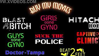 Doctor Tampa gives freshman Angel Oaks intense Hitachi orgasms during college physical at HitachiHoes.com. Wild reality unfolds!