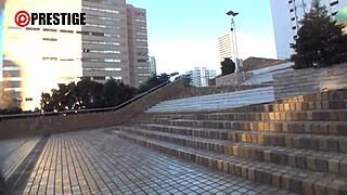 Japanese Babe Sucks Big Tits And Fucks With Toys!