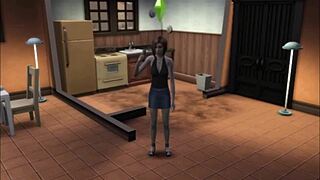 wicked of whimsville se 1 ep 23 shows karen hard at work with outdoor blowjobs! 😏