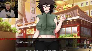 I used the wrong jutsu in Naruto game with Sarada training