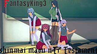 SHINMAI MAOU NTR TESTAMENT 2: FUCKING MY GIRLFRIEND'S BEST FRIEND HARD