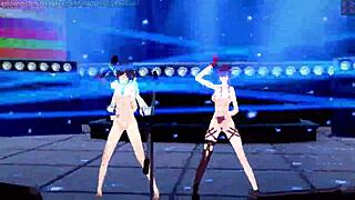 Genshin Impact MMD Higher: IA, Yelan, Kafka in Intense Action!