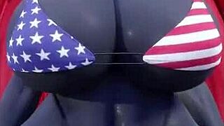 Dividebyzer0's furry yiff animations compilation in bikinis 😍🐺