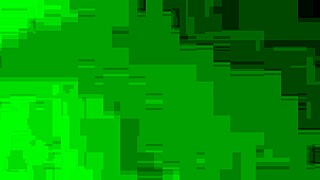 Street girl pushing items while running