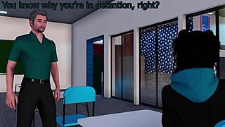 Wbp278 - Teen Student Bangs Hot Teacher in Wild Scene