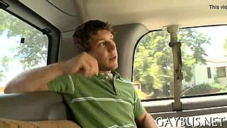 Two homosexual chaps engaging in detailed gay sex activities.