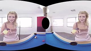 Blonde Actress Arya Fae Performs Valentine Scene With You In Vr