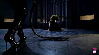 joker interacts with harley quinn and catwoman in a threesome scenario