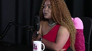 Brazilian Black Beauty In See-Through Craves Gang Bang Pussy Action