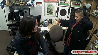 couple bitches try to steal but get pounded hard!