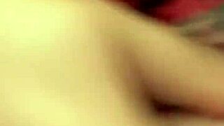 cute amateur milf fingering her big boobs till she cums hard