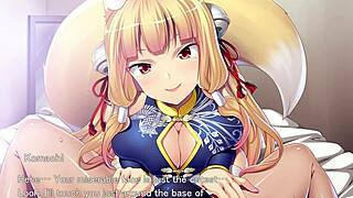 I ejaculate time play with fox girl all sex scenes pt2