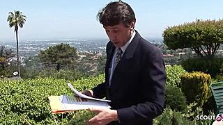 Blonde Teen Sindee Shay Seduces Older Guy With Huge Cock For Intense Riding And Cum