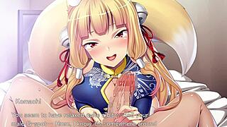 I ejaculate time play with fox girl all sex scenes pt2