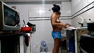 Homemade encounter with young woman in pjtx location