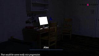 hey, jenna, why are you shaking alex's dick in front of his landlady?