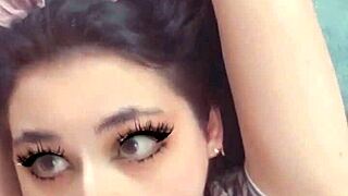 Adorable Teen Feels Horny Sucking Dick on Snap