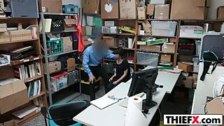 Teen Thief Penelope Reed Gets Hardcore Fucking In Garage