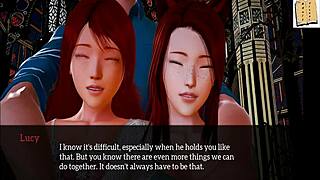 Exploring my new family in anime style.