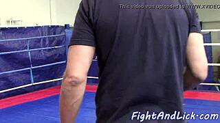 I Pleasured That Dyke Babe Orally In The Locker Room