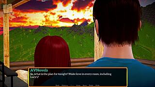 I have a new family in this hentai anime with big tits